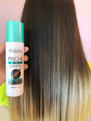 Prohall Cosmetic Pro K Liquid Keratin Hair Treatment for Dry & Damaged Hair – Pro K Beautiful Brazilian Treatment - Adds Volume, Frizz Control & Hair Shine Spray - 6.76 fl. Oz